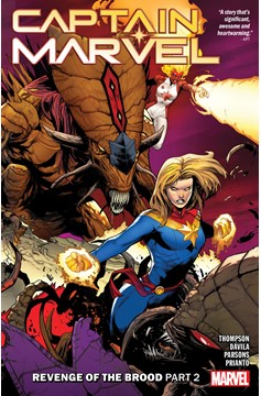 Captain Marvel Graphic Novel Volume 10 Revenge of Brood Part 2