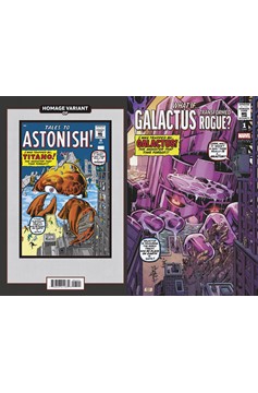 What If...? Galactus Galactus Transformed Rogue? #1 Dan Jurgens Sci-Fi Homage V Ariant