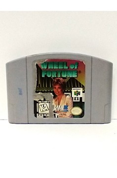 Nintendo 64 N64 Wheel of Fortune Cartridge Only (Fair)
