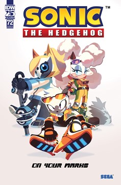 Sonic the Hedgehog #72 Cover Fourdraine 1 for 10 Incentive Variant