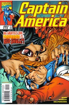 Captain America #19 [Direct Edition] - Nm- 9.2
