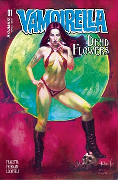 Vampirella Dead Flowers #1 Cover T Last Call Parrillo Ultraviolet
