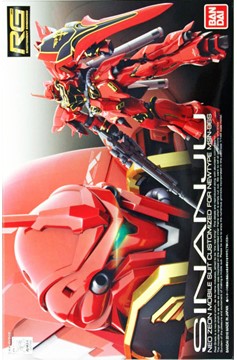 Msn-06s Sinanju Gundam Uc Rg 1/144 Model Kit