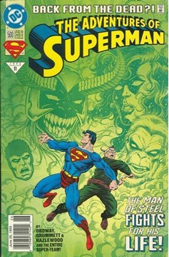 Adventures of Superman #500 [Newsstand]