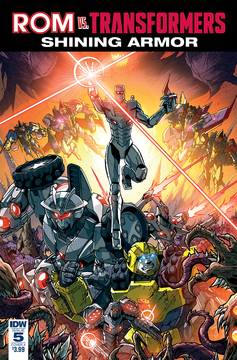 Rom Vs Transformers Shining Armor #5 Cover A Milne