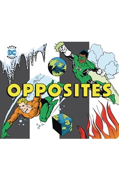 DC Super Heroes Opposites Board Book