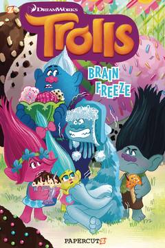 Trolls Graphic Novel Volume 4 Brain Freeze