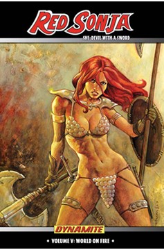 Red Sonja She Devil Graphic Novel Volume 5 World On Fire (Mature)