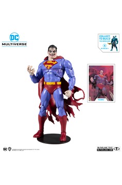 DC Collector Build-a 7 Inch Scale Action Figure Wave 2 Superman Infected