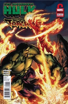 Human Torch And Hulk From Marvel Vault #1