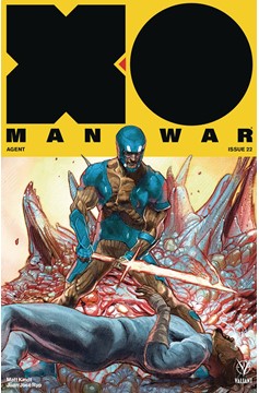 X-O Manowar #22 Cover D 1 for 20 Incentive Interlocking Guedes (2017)
