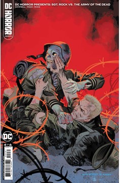 DC Horror Presents Sgt Rock Vs The Army of the Dead #4 Cover C 1 for 25 Incentive Evan Doc Shaner Card (Of 6)