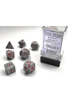 Dice 7-Set: Chx25320 Speckled Set Granite (7)
