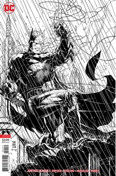 Justice League #1 Jim Lee Inks Only Variant Edition (2018)