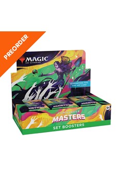 Preorder Magic The Gathering: Commander Masters Set Booster Box
