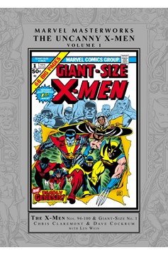 Marvel Masterworks: The Uncanny X-Men Hardcover Volume 1 (2024 Printing)