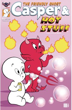 Casper And Hot Stuff #1 Wolfer Bubbles Cover