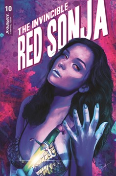 Invincible Red Sonja #10 Cover O Last Call Cohen Ultraviolet