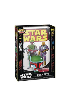 Pop Comic Cover Star Wars Boba Fett Vinyl Figure