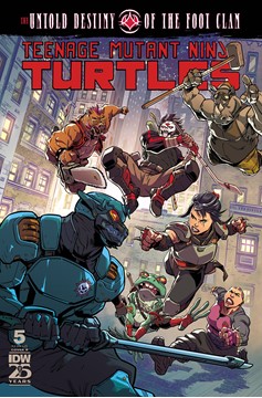 Teenage Mutant Ninja Turtles: The Untold Destiny of the Foot Clan #5 Cover B Medel