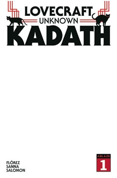 Lovecraft Unknown Kadath #1 Cover E Blank Glow In Dark (Mature)