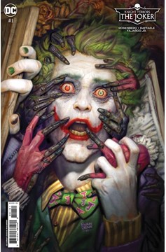 Joker The Man Who Stopped Laughing #9.1 Knight Terrors #1 Cover F 1 for 50 Incentive Ryan Brown Card Stock Variant (Of 2)