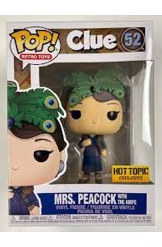 Pop 52 Mrs. Peacock With The Knife