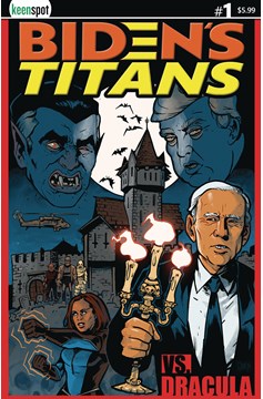 Bidens Titans Vs Dracula Volume 3 Cover A Owen Gieni