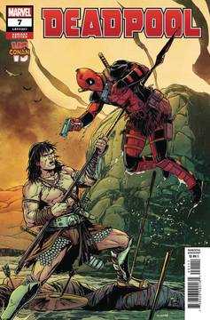 Deadpool #7 Laming Conan Vs Marvel Variant (2018)