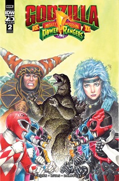 Godzilla Vs. The Mighty Morphin Power Rangers II #2 Cover C 10 Copy Su