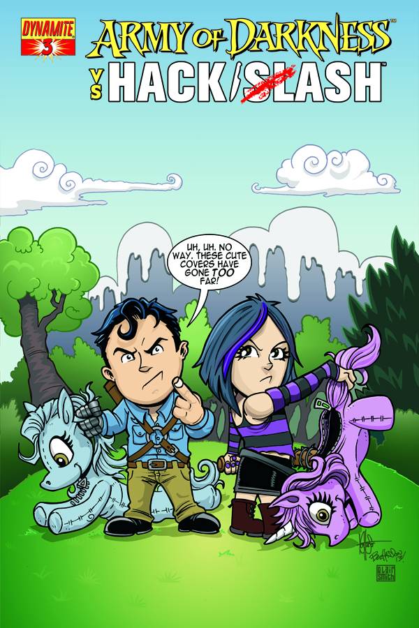 Army of Darkness Vs Hack Slash #3 Exclusive Subscription Variant
