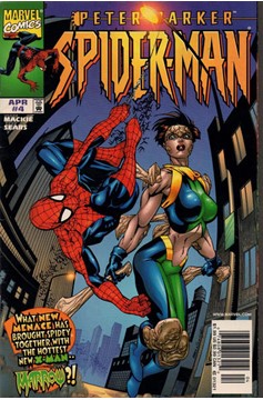 Peter Parker: Spider-Man #4 [Newsstand]-Fine (5.5 – 7) [1St App. of Hunger, Formerly Clown]