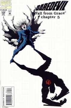 Daredevil #324 [Direct Edition] - Vf-