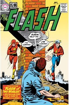 Flash #123 Facsimile Edition Cover C Carmine Infantino & Murphy Anderson Foil Variant (2024 Printing)
