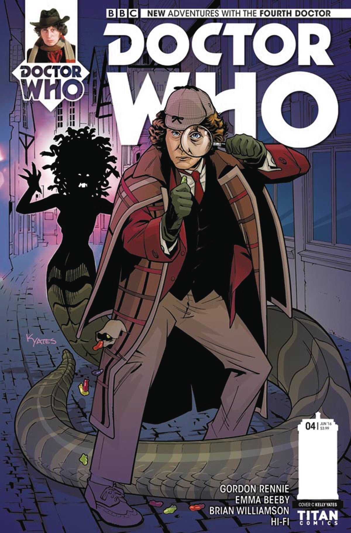 Doctor Who 4th #4 Cover C Yates
