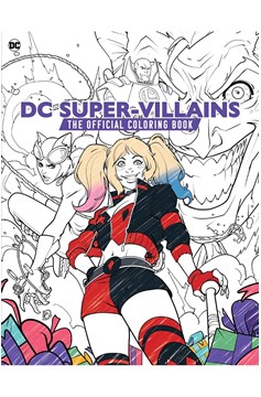 DC Super-Villains The Official Coloring Book