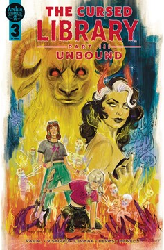 Cursed Library Unbound Volume 3 Cover C Luana Vecchio