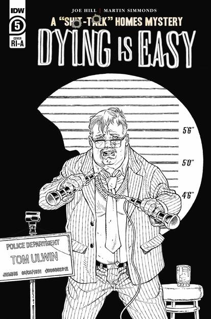 Dying Is Easy #5 1 for 10 Incentive Black & White Rodriguez (Of 6)