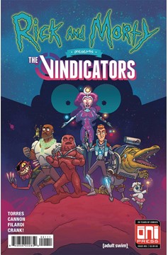 Rick and Morty Presents The Vindicators #1 Cover A