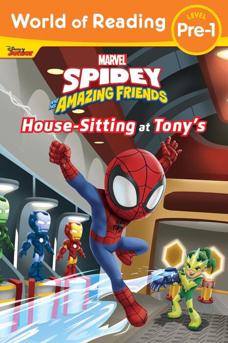 World of Reading: Spidey And His Amazing Friends Housesitting At Tony's