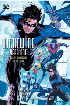 Nightwing Year One 20th Anniversary Deluxe Edition Hardcover Direct Market Exclusive Dan Mora Varia