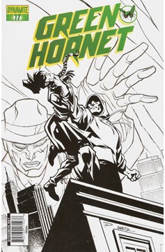 Green Hornet #17 15 Copy Hester Black & White Incentive