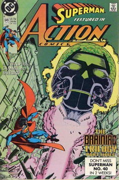 Action Comics #649 [Direct] Very Fine 