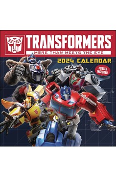 Transformers 2024 Wall Calendar