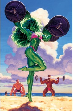 Sensational She-Hulk #5 Greg and Tim Hildebrandt She-Hulk Marvel Masterpieces III Virgin Variant1 for 50 Incentive