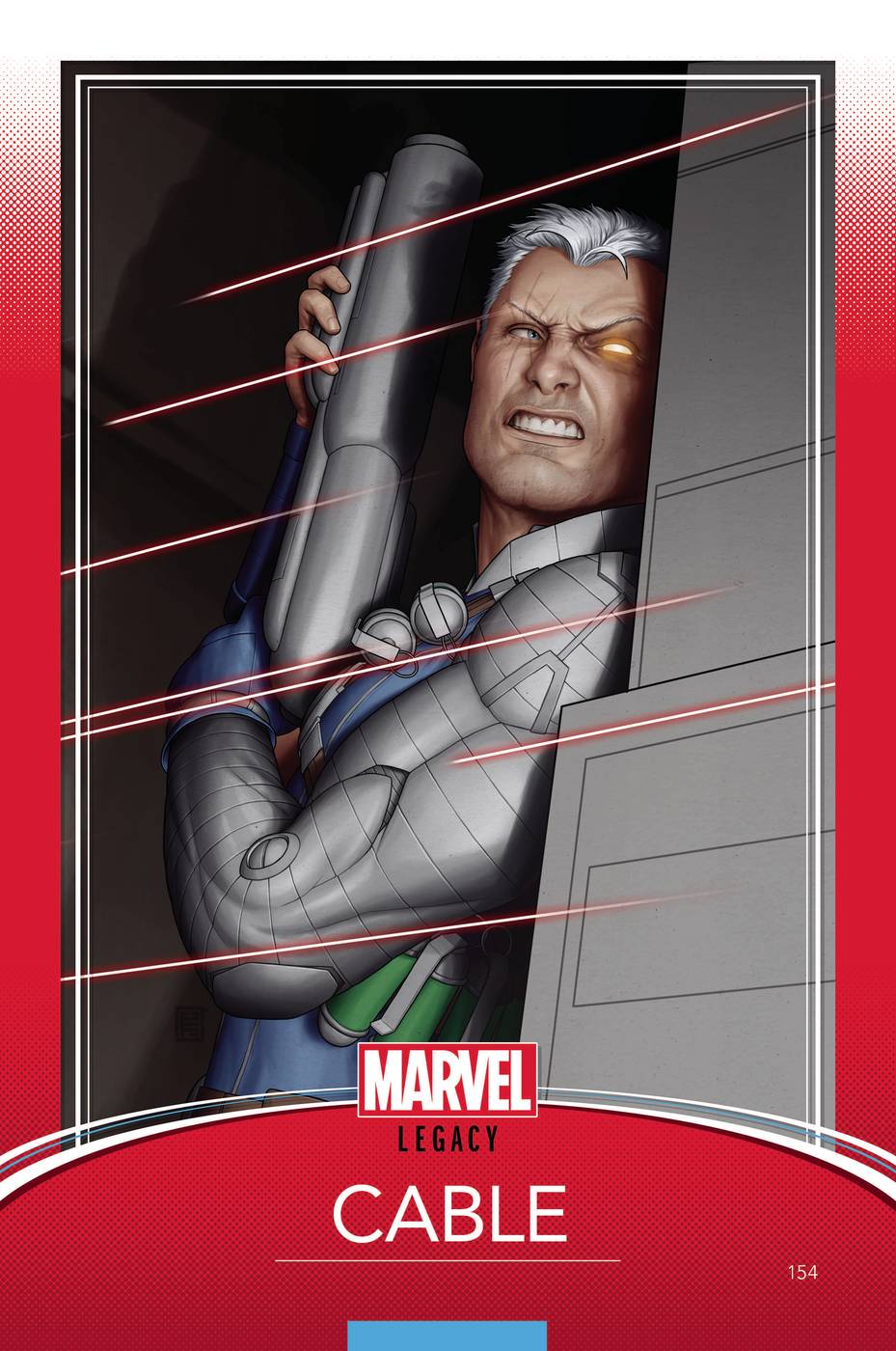 Cable #154 Christopher Trading Card Variant Leg (2016)
