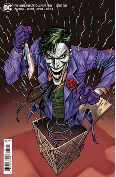 Joker Presents A Puzzlebox #1 Incentive 1 For 25 Jesus Merino Card Stock Variant (Of 7)