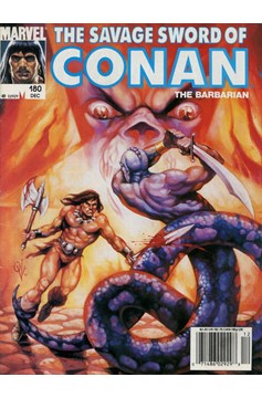 The Savage Sword of Conan #180 [Newsstand]