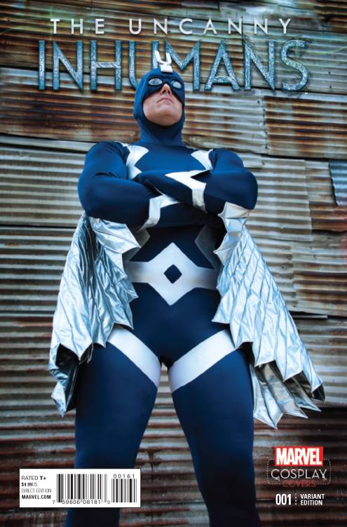Uncanny Inhumans #1 1 for 15 Cosplay Variant