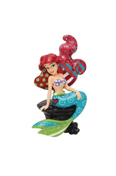 Disney Britto Ariel On Rock 6.75 Inch Figure